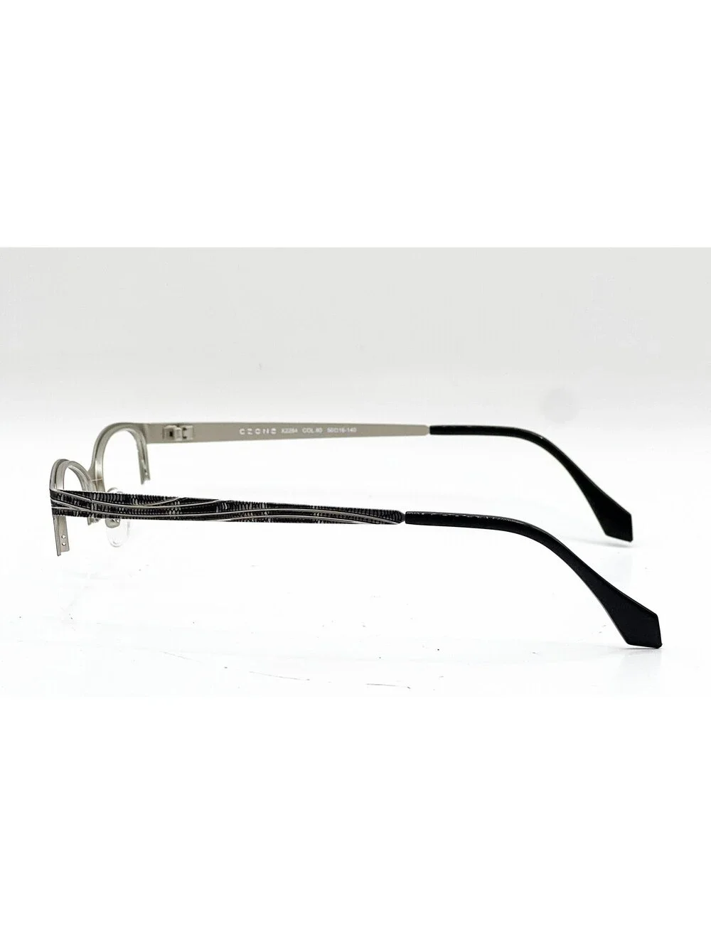 Czone X2284 80 Grey Red Tortoise Authentic Eyeglasses 50-16-140